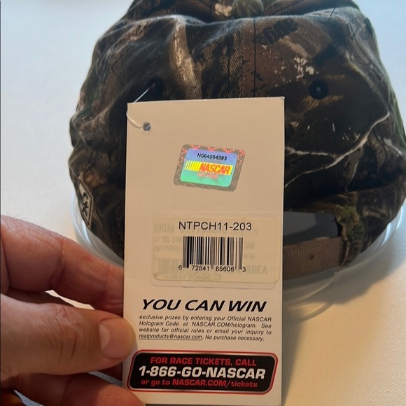 NWT NASCAR Sprint Cup 2011 Stewart-Haas Adjustable Camo Hat (C5) - Picture 4 of 8